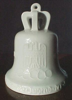 Commemorative Porcelain Olympic Bell Berlin 1936