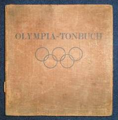 Olympia Tonbuch 1936 Berlin